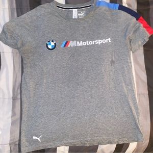 Grey BMW Puma T Shirt